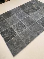 Getrommeld marmer/hardsteen zwart 10x10x1 cm meeneemprijsje, Ophalen, 60 cm of meer, 60 cm of meer, Nieuw
