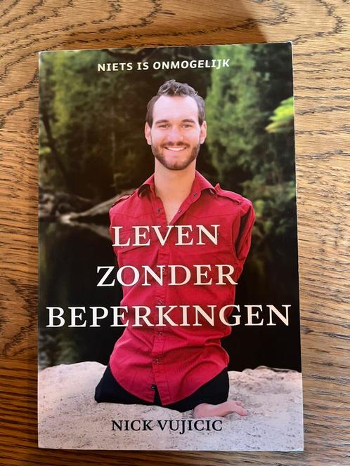 Leven zonder beperking | Nick Vujicic | Niets is onmogelijk, Boeken, Biografieën, Zo goed als nieuw, Ophalen of Verzenden