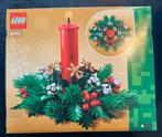 Lego 40743 Kerstkrans met Kaars - Nieuw!, Ophalen of Verzenden, Nieuw, Complete set, Lego
