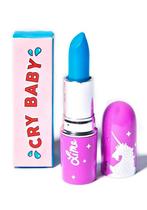 GEZOCHT: Lime Crime unicorn lipstick Cry Baby, Blauw, Make-up, Zo goed als nieuw, Lippen