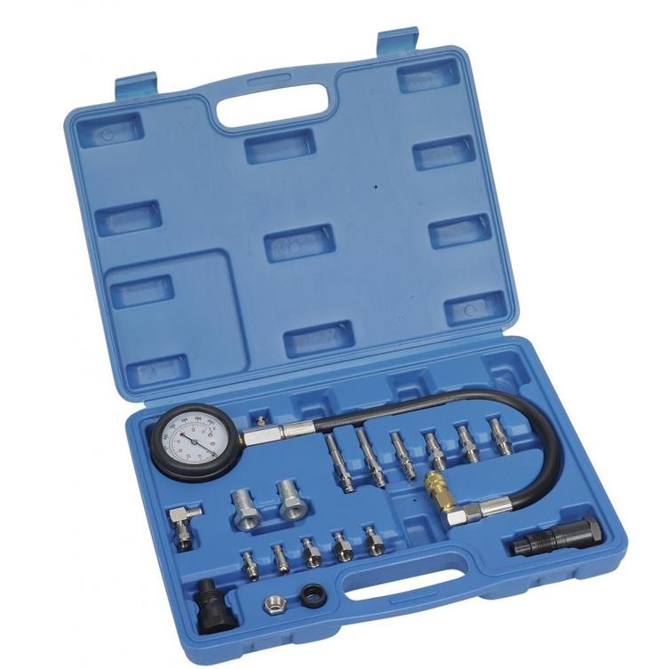 Compressie tester set diesel - 20 delig, Auto diversen, Autogereedschap, Nieuw, Ophalen of Verzenden