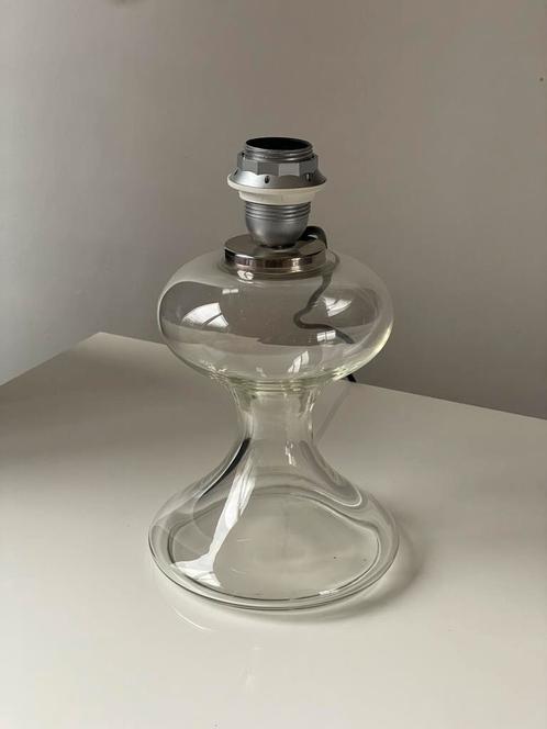 Vintage Ingo Maurer ML 1 (ML1) Tafellamp - Transparant Glas, Huis en Inrichting, Lampen | Tafellampen, Zo goed als nieuw, Minder dan 50 cm
