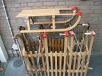 Houten sleeen 80cm, Ophalen, Gebruikt