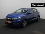 Dacia Sandero 1.0 TCe 90Pk Expression | Apple/Android Carpla, Auto's, Dacia, Voorwielaandrijving, Stof, Gebruikt, Blauw