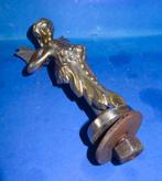 Engel  Bronzen Auto Motor Mascotte 12½ x 5½ x 5 Cm, Verzamelen, Verzenden, Gebruikt, Auto's