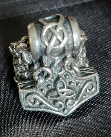 Thor hammer ring 925 sterling silver  beschikbaar voor biedingen