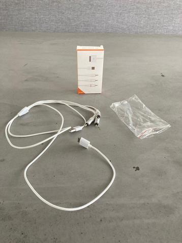 Apple AV kabel voor iPhone, iPad, iPod met USB-voeding  beschikbaar voor biedingen