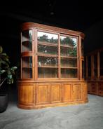 Prachtige eikenhouten winkelvitrine | Buffetkast #2043, Ophalen of Verzenden