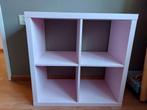 IKEA KALLAX kast 4 vakken baby roze., Ophalen, Zo goed als nieuw, Minder dan 150 cm, Minder dan 100 cm