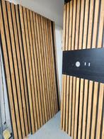3 x Wandpanelen voor tv meubel 260 cm hoog /150 breed., Doe-het-zelf en Verbouw, Platen en Panelen, Ophalen, Gebruikt, Hout, 20 tot 50 mm