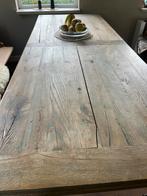 Eetkamertafel massief eiken, Huis en Inrichting, Tafels | Eettafels, Ophalen, Eikenhout, 200 cm of meer, 50 tot 100 cm