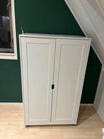 Witte kledingkast, Bopita, Huis en Inrichting, Kasten | Kledingkasten, Ophalen, 100 tot 150 cm, Met hangruimte, 50 tot 100 cm