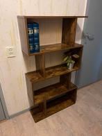 Boekenkast Hout - Modern, Huis en Inrichting, Kasten | Boekenkasten, Ophalen, Zo goed als nieuw, Modern, 150 tot 200 cm