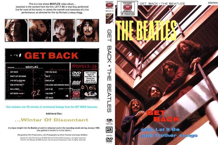 2 DVD The Beatles Get back + Winter of discontent, Cd's en Dvd's, Dvd's | Muziek en Concerten, Muziek en Concerten, Alle leeftijden