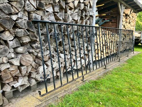 Stalen gesmede balkon hekwerk balustade sierhekwerk, Tuin en Terras, Tuinhekken en Hekwerk, Sierhekwerk, IJzer, Ophalen of Verzenden
