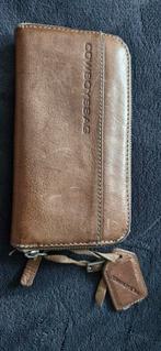 Cowboysbag portemonnee., Ophalen, Bruin, Handtas