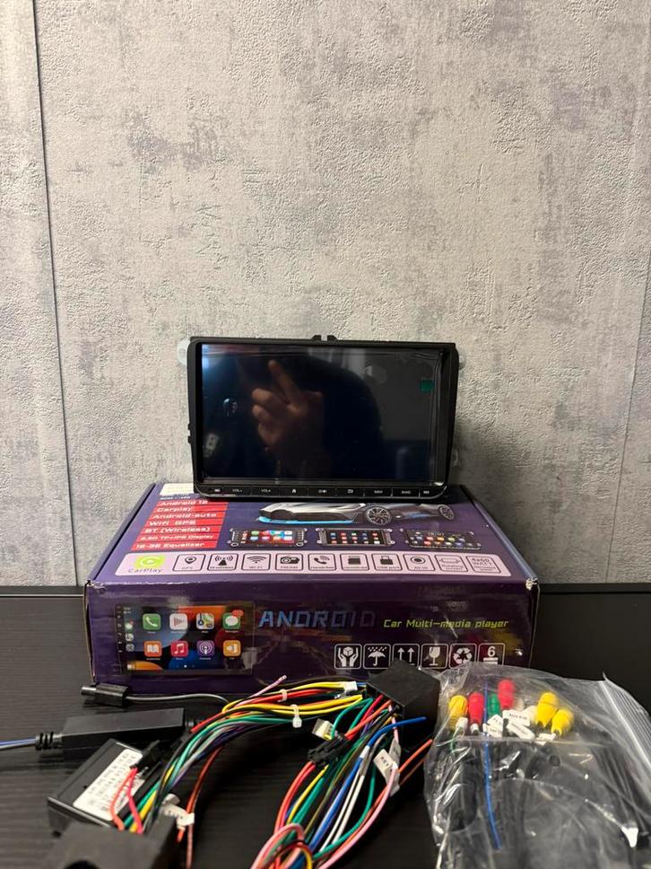 9 inch Android CarPlay Autoradio – Volkswagen / Seat / Škoda, Auto diversen, Autoradio's, Nieuw, Ophalen of Verzenden