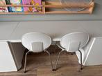 IKEA Bureautafel + 2 Witte Stoeltjes besta, Ophalen of Verzenden, Gebruikt, Tafel(s) en Stoel(en)