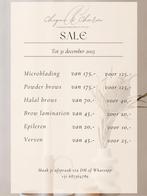 Wenkbrauwen sale tot 31-12-2025, Ophalen of Verzenden, Zo goed als nieuw
