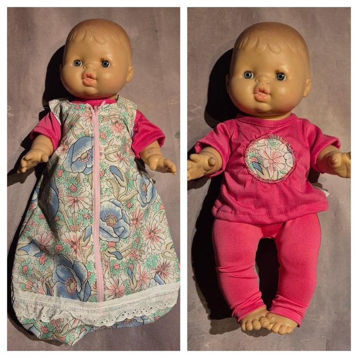 Poppenkleding Slaapset pyjama slaapzak voor 34cm pop, Kinderen en Baby's, Speelgoed | Poppen, Nieuw, Babypop, Ophalen of Verzenden