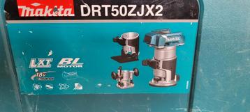 Makita Bovenfrees 18V Brushless - DRT50ZJX2 beschikbaar voor biedingen