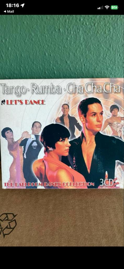 Tango Rumba Cha Cha Cha - 3CD Boxset, Cd's en Dvd's, Cd's | Verzamelalbums, Gebruikt, Latin en Salsa, Boxset, Ophalen of Verzenden