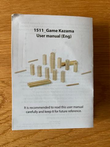 Kazama Houten Blokken Spel beschikbaar voor biedingen