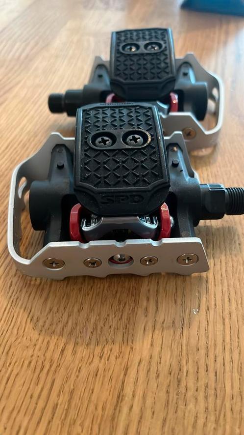 Shimano PD-EH500 Combinatiepedalen – SPD & Vlak, Sport en Fitness, Wielrennen, Zo goed als nieuw, Ophalen of Verzenden