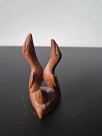 Houten beeldje van twee vogels, Ophalen of Verzenden