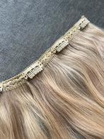Suppermooie 1 baan clip-in extension blond (echt haar!), Sieraden, Tassen en Uiterlijk, Uiterlijk | Haarverzorging, Ophalen of Verzenden