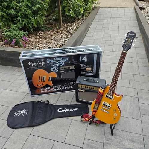 Epiphone Slash AFD Les Paul Special Il Appetite Amber gitaar, Muziek en Instrumenten, Snaarinstrumenten | Gitaren | Elektrisch