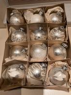 Antieke vintage kerstballen en piek zilver, Ophalen of Verzenden, Zo goed als nieuw