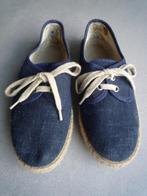 Espadrilles maat 36 spijkerstof kleur d. blauw/ecru, Kleding | Dames, Schoenen, Blauw, Ophalen of Verzenden, Zo goed als nieuw