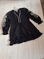 Cotton Club zwart/wit jurkje mt L, Kleding | Dames, Jurken, Wit, Maat 42/44 (L), Ophalen of Verzenden, Zo goed als nieuw