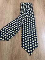 McGregor zijde das donkerblauw sterren goud, Kleding | Heren, Mutsen, Sjaals en Handschoenen, McGregor, Overige maten, Ophalen of Verzenden