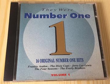 CD Various - They Were Number One (Volume 1) Verzamel beschikbaar voor biedingen