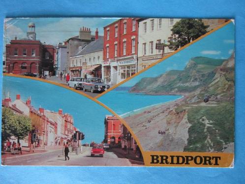 Ansichtkaart: Engeland, Bridport, South street, West street., Verzamelen, Ansichtkaarten | Buitenland, Gelopen, Engeland, 1960 tot 1980