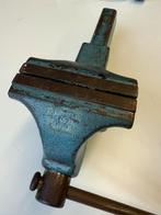 Heuer Bankschroef - Gebruikt, Doe-het-zelf en Verbouw, Gereedschap | Handgereedschap, Ophalen, Gebruikt