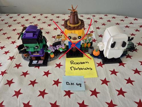 Lego Brickheadz Halloween 40272 + 40351 BH49, Kinderen en Baby's, Speelgoed | Duplo en Lego, Zo goed als nieuw, Lego, Complete set