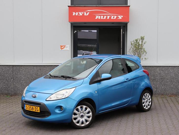 Ford Ka 1.2 Titanium airco LM 1e eigenaar, Auto's, Ford, Bedrijf, Te koop, Ka, ABS, Airbags, Airconditioning, Boordcomputer, Centrale vergrendeling