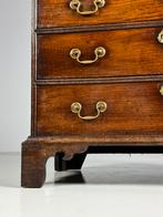 Engelse ladekast commode antiek, Huis en Inrichting, Kasten | Ladekasten, Ophalen, Gebruikt, Eikenhout, Minder dan 100 cm