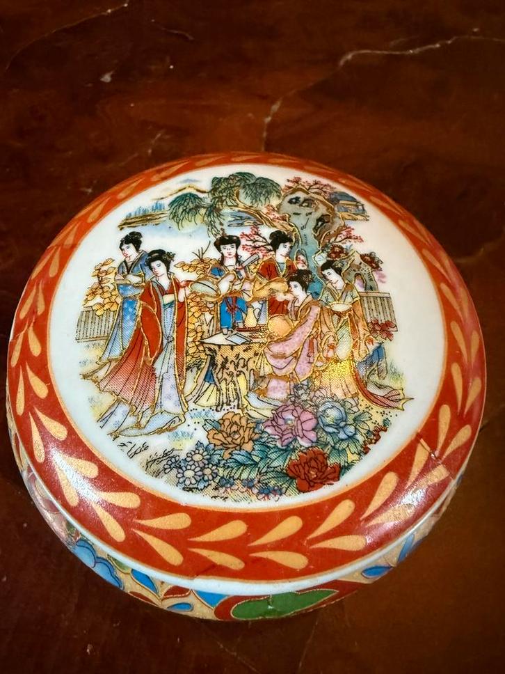 Antieke Chinese Sieradendoos, Antiek en Kunst, Antiek | Keramiek en Aardewerk, Ophalen of Verzenden