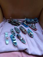 Collectie Miniatuur Bootjes onbeschadigd 6cm-15cm brocante, Ophalen of Verzenden, Gebruikt