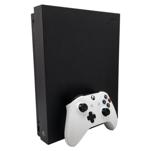 Xbox One X 1TB Zwart | Met controller | Met garantie, Spelcomputers en Games, Spelcomputers | Xbox Series X en S, Zo goed als nieuw