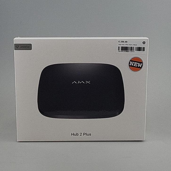 Ajax Hub 2 Plus Zwart | Nieuw, Huis en Inrichting, Deurbellen, Nieuw