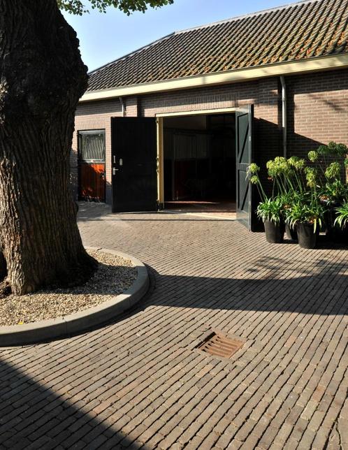 300 m2 nieuw gebakken dikformaat onbezand bruin / zwart, Tuin en Terras, Tegels en Klinkers, Nieuw, Klinkers, Keramiek, 10 m² of meer
