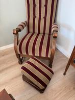 Fauteuil stoel voetenbankje, Ophalen