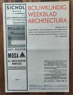 Bouwkundig Weekblad nr 16 oa architect Van Ravesteyn (1938), Gelezen, Architectuur algemeen, Ophalen of Verzenden, Meerdere auteurs