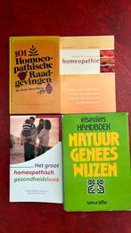 3 Homeopathie boeken en 1 natuurgeneeswijzen boek, Boeken, Gelezen, Ophalen of Verzenden, Dieet en Voeding