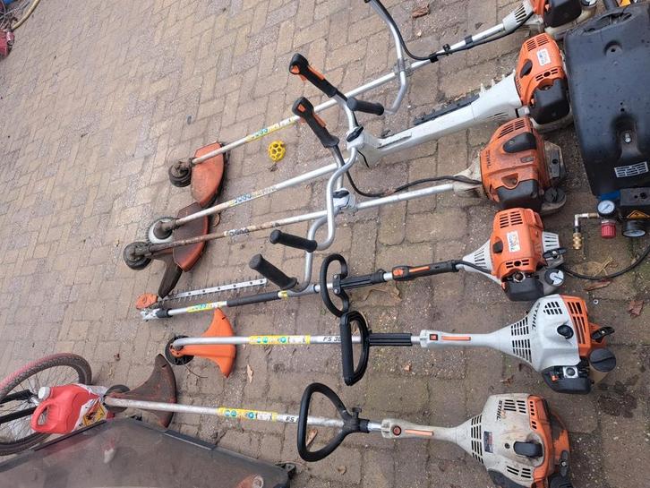 partij stihl, Tuin en Terras, Bosmaaiers, Gebruikt, Benzine, Ophalen